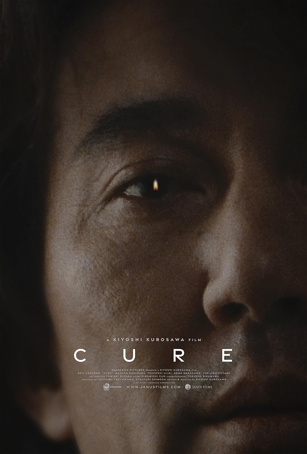 the poster for Cure (1997)